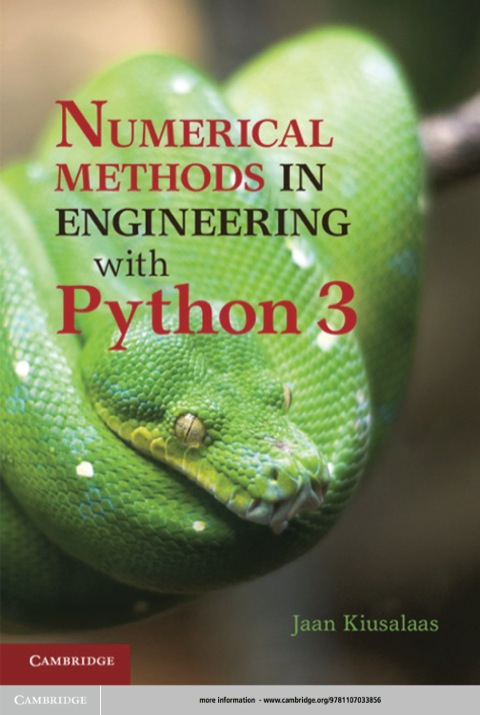 Cover image for book Numerical Methods in Engineering with Python 3
