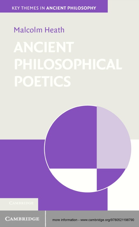 Cover image for book Ancient Philosophical Poetics
