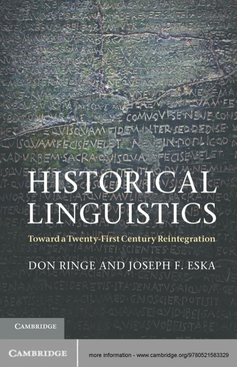 Cover image for book Historical Linguistics