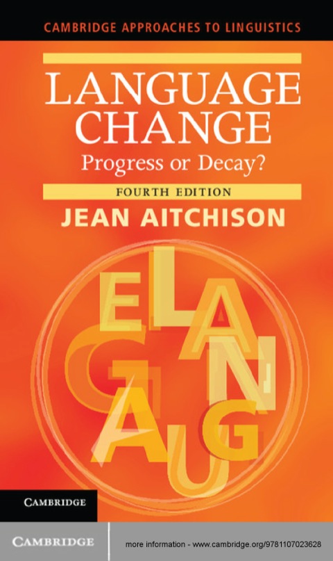 Cover image for book Language Change