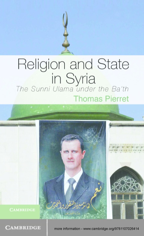 Cover image for book Religion and State in Syria