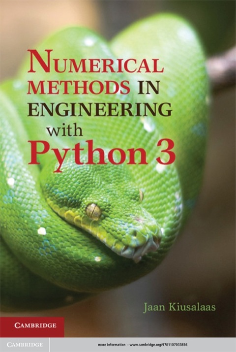 Cover image for book Numerical Methods in Engineering with Python 3