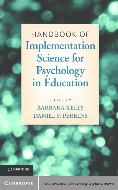 Cover image for book Handbook of Implementation Science for Psychology in Education