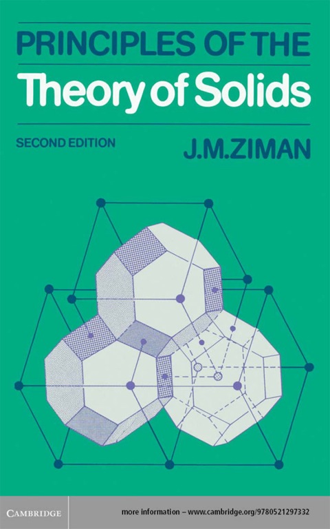 Cover image for book Principles of the Theory of Solids
