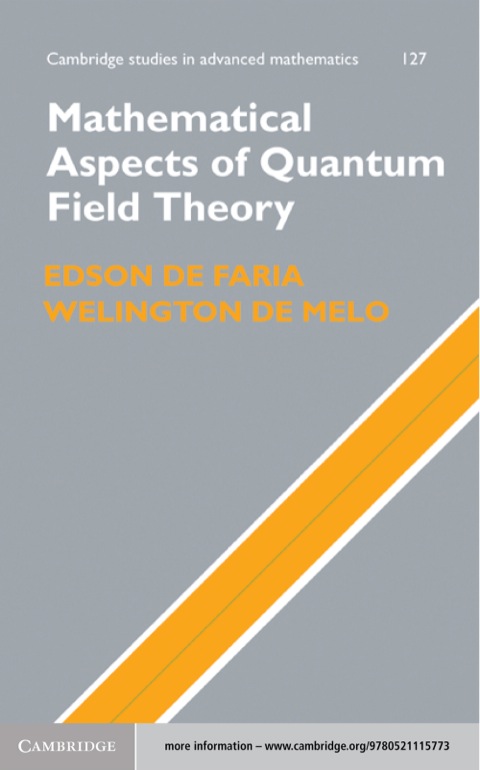 Cover image for book Mathematical Aspects of Quantum Field Theory
