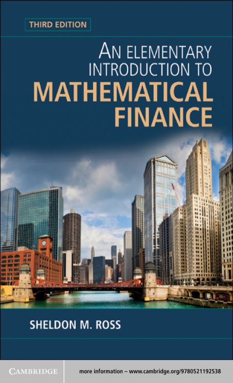 Cover image for book An Elementary Introduction to Mathematical Finance