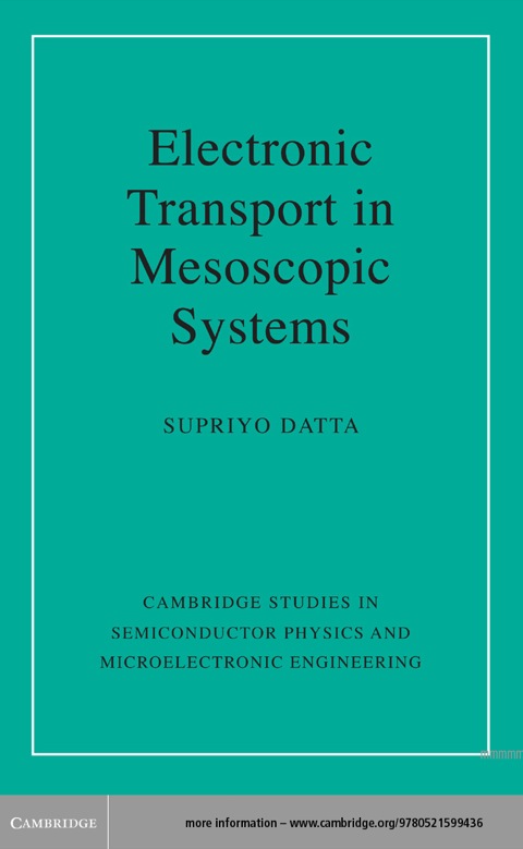 Cover image for book Electronic Transport in Mesoscopic Systems