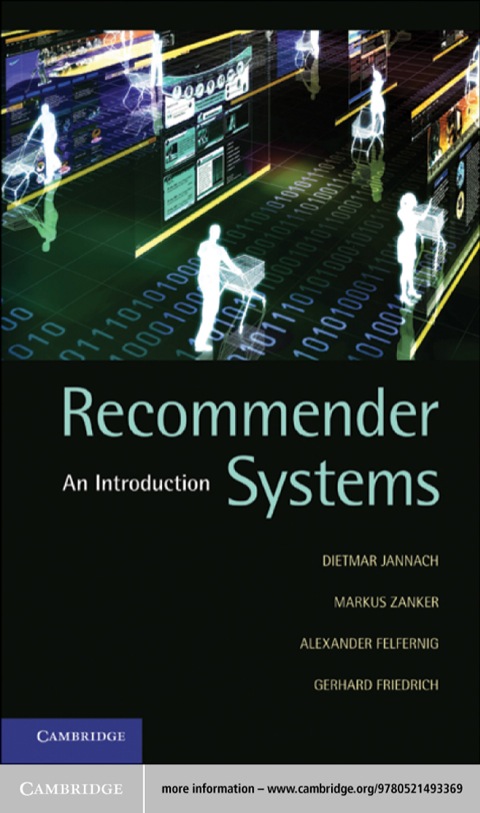 Cover image for book Recommender Systems
