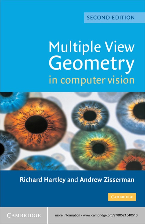 Multiple View Geometry in Computer Vision 