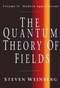 Cover image: The Quantum Theory of Fields: Volume 2, Modern Applications 1st edition 9780521550024