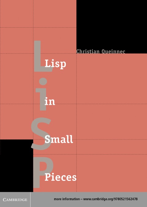 Cover image for book Lisp in Small Pieces