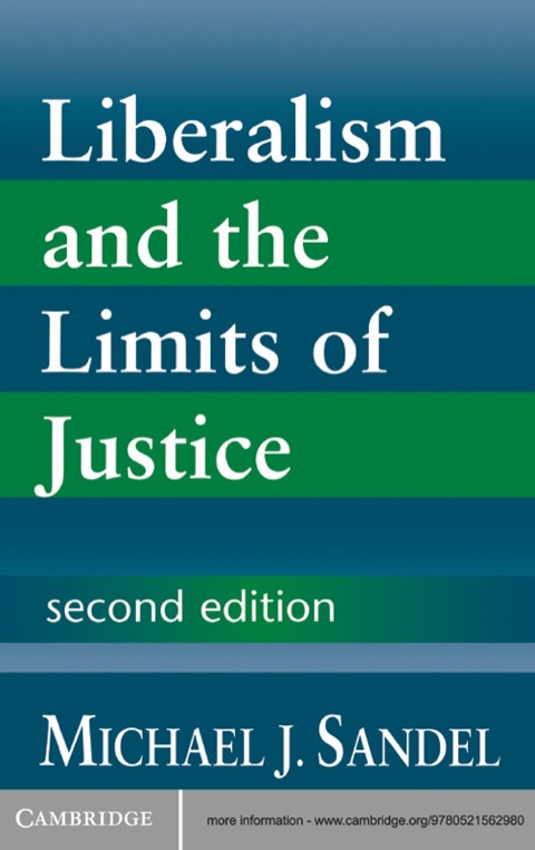 Cover image for book Liberalism and the Limits of Justice