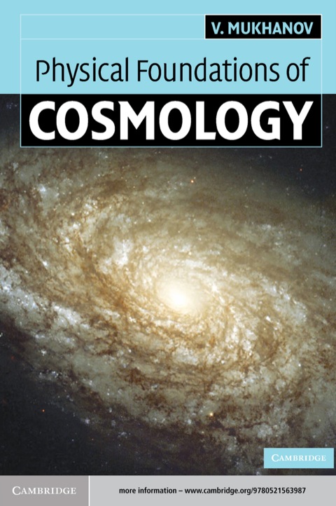 Cover image for book Physical Foundations of Cosmology