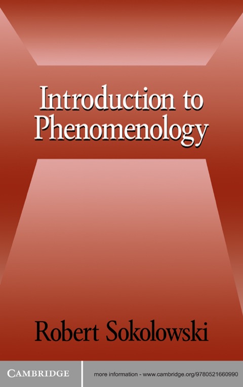 Cover image for book Introduction to Phenomenology