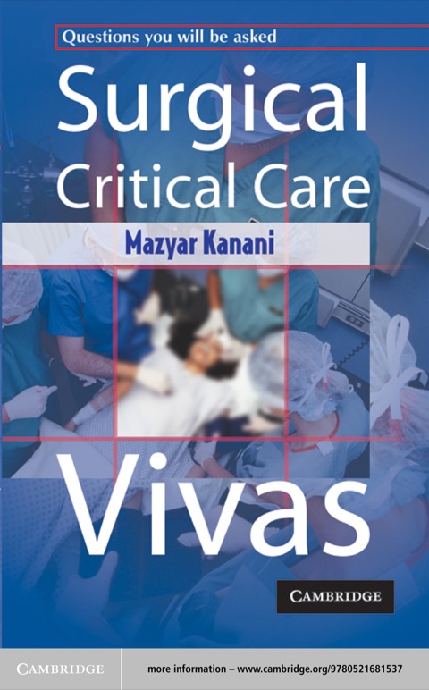 Cover image for book Surgical Critical Care Vivas