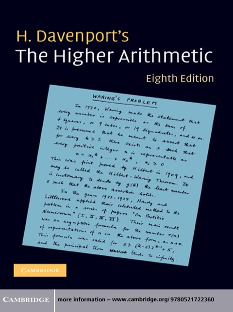 Cover image for book The Higher Arithmetic