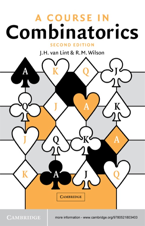 Cover image for book A Course in Combinatorics