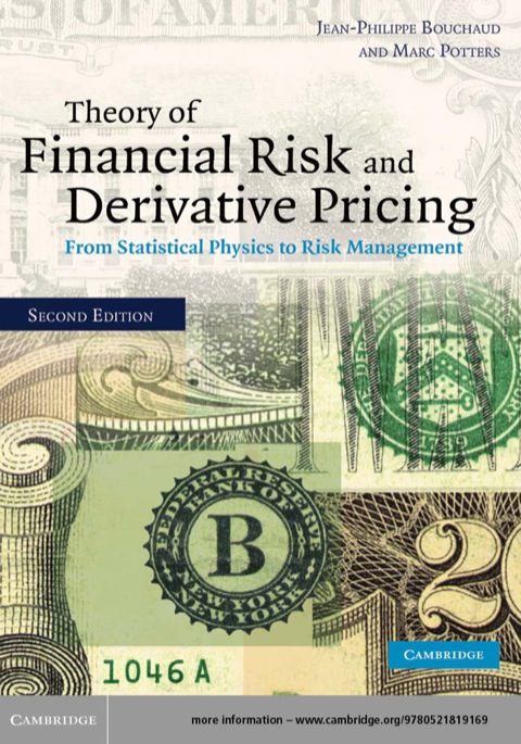 Cover image for book Theory of Financial Risk and Derivative Pricing
