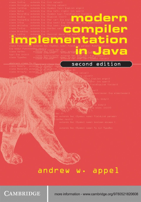 Cover image for book Modern Compiler Implementation in Java