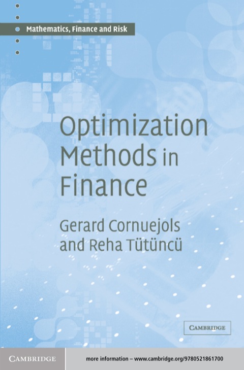 Cover image for book Optimization Methods in Finance