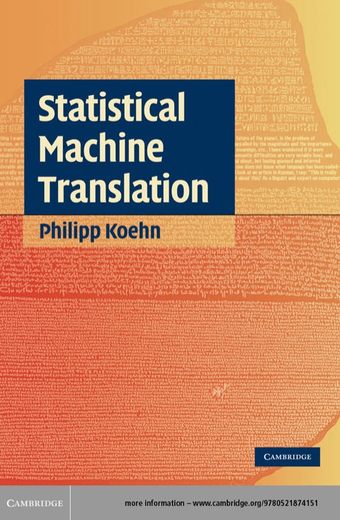 Cover image for book Statistical Machine Translation