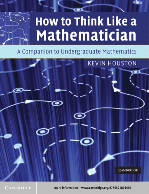 Cover image for book How to Think Like a Mathematician