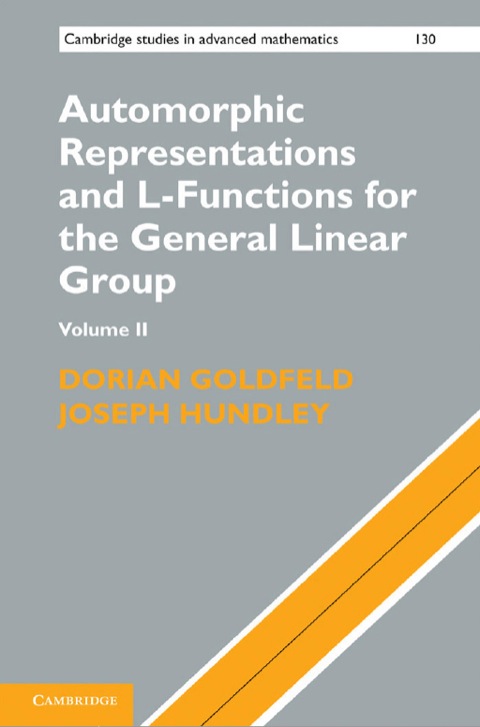Cover image for book Automorphic Representations and L-Functions for the General Linear Group: Volume 2