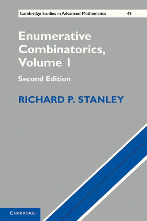 Cover image for book Enumerative Combinatorics: Volume 1