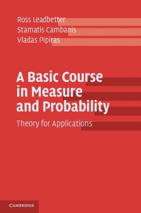 Cover image for book A Basic Course in Measure and Probability