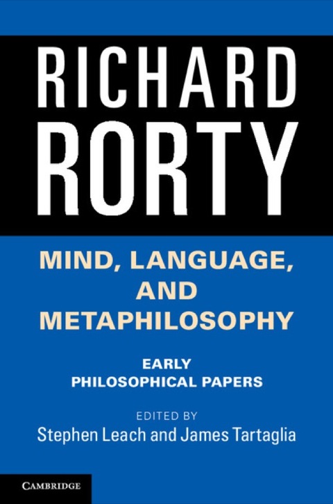Cover image for book Mind, Language, and Metaphilosophy