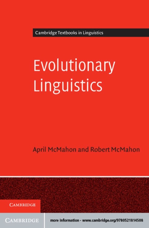 Cover image for book Evolutionary Linguistics