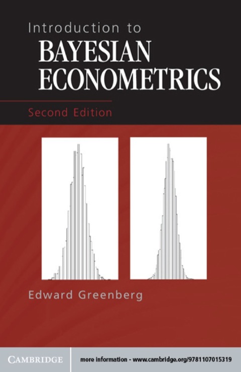 Cover image for book Introduction to Bayesian Econometrics