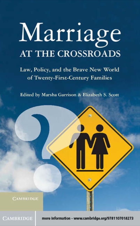Cover image for book Marriage at the Crossroads