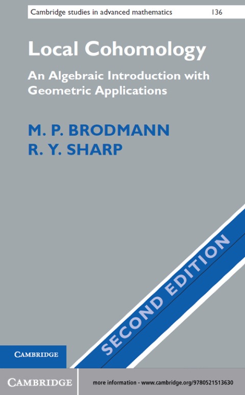 Cover image for book Local Cohomology