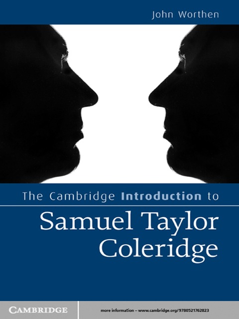 Cover image for book The Cambridge Introduction to Samuel Taylor Coleridge