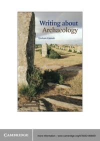 Cover image: Writing about Archaeology 1st edition 9780521868501