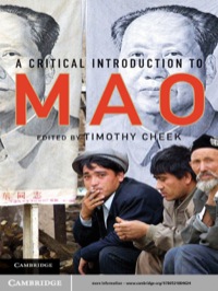 Titelbild: A Critical Introduction to Mao 1st edition 9780521884624
