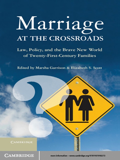 Cover image for book Marriage at the Crossroads