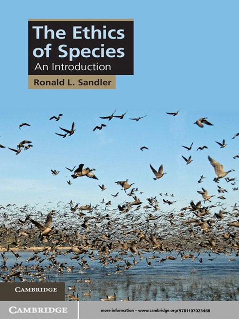 Cover image for book The Ethics of Species