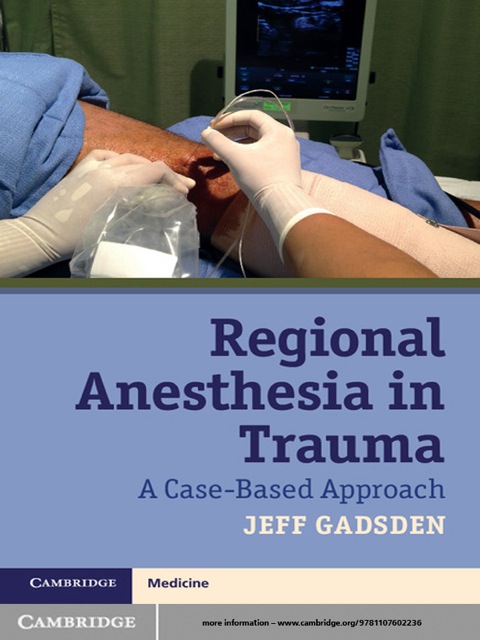 Cover image for book Regional Anesthesia in Trauma