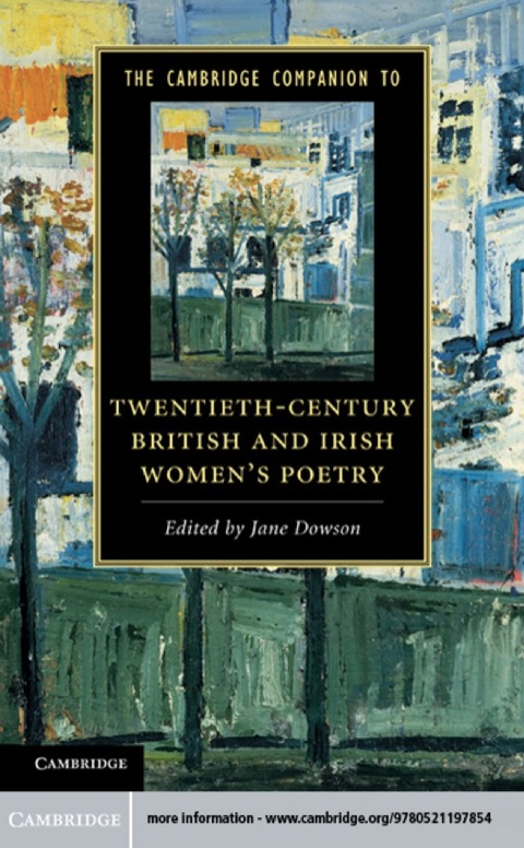 Cover image for book The Cambridge Companion to Twentieth-Century British and Irish Women's Poetry