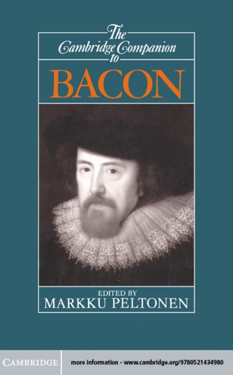 Cover image for book The Cambridge Companion to Bacon