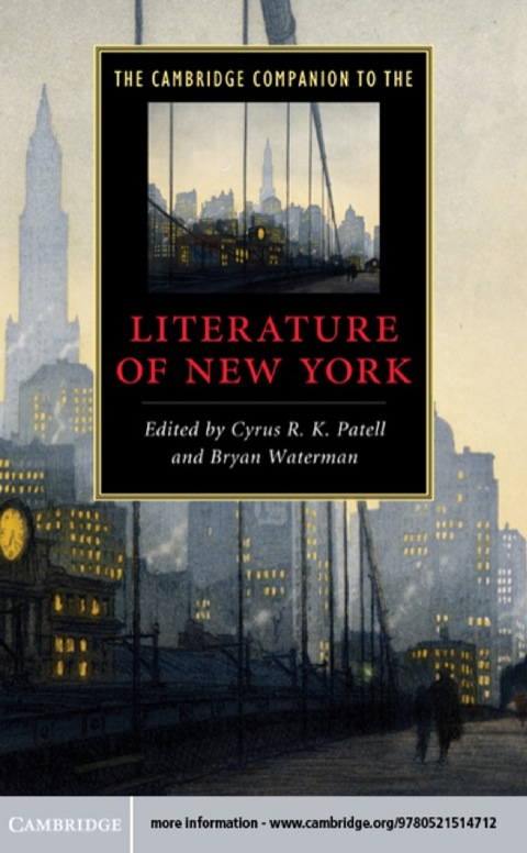 Cover image for book The Cambridge Companion to the Literature of New York
