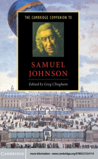The Cambridge Companion to Samuel Johnson