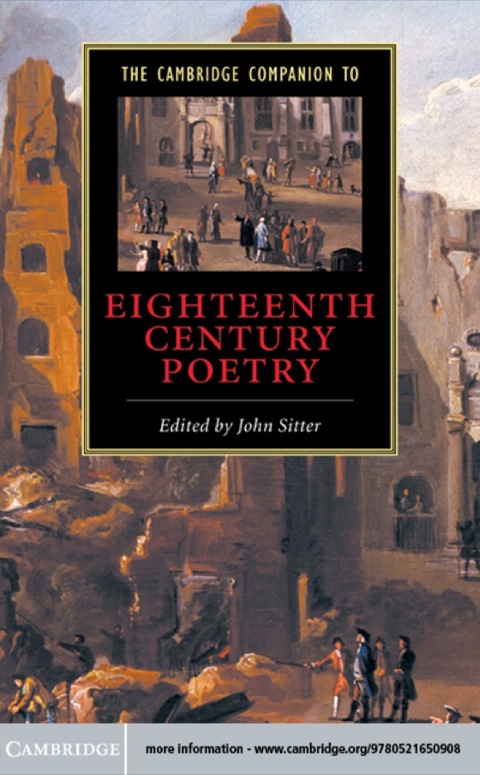 The Cambridge Companion to Eighteenth-Century Poetry 