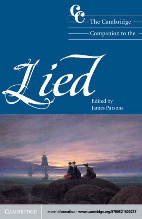 Cover image for book The Cambridge Companion to the Lied