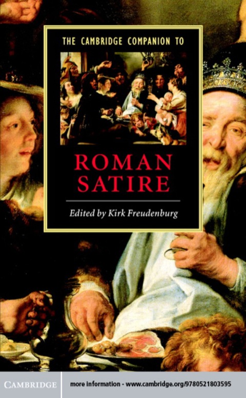 Cover image for book The Cambridge Companion to Roman Satire