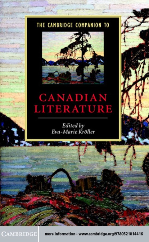 Cover image for book The Cambridge Companion to Canadian Literature
