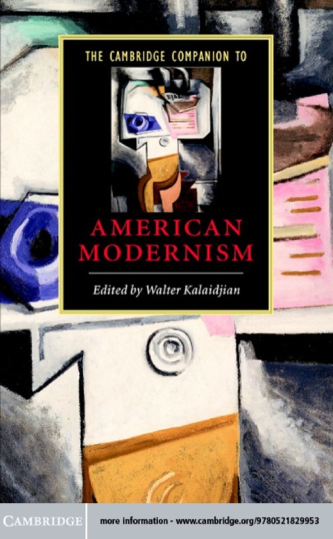 Cover image for book The Cambridge Companion to American Modernism