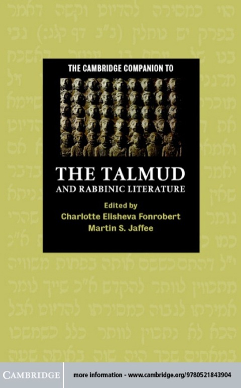Cover image for book The Cambridge Companion to the Talmud and Rabbinic Literature
